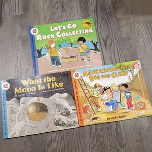 Set of 3 Vintage Reading Rainbow Science Books